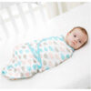 Swaddle pour différentes saisons – Meilleur choix pour confort et calme avec motif de baleine