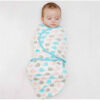 Swaddle pour différentes saisons – Meilleur choix pour confort et calme avec motif de baleine