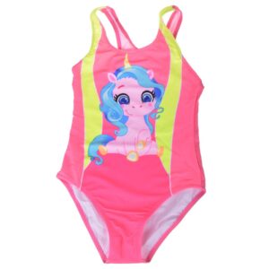 Maillot de bain une pièce pour filles – Licorne, maillot mignon et amusant pour enfants