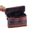 Boîte authentique en tissu Jajim pour rangement