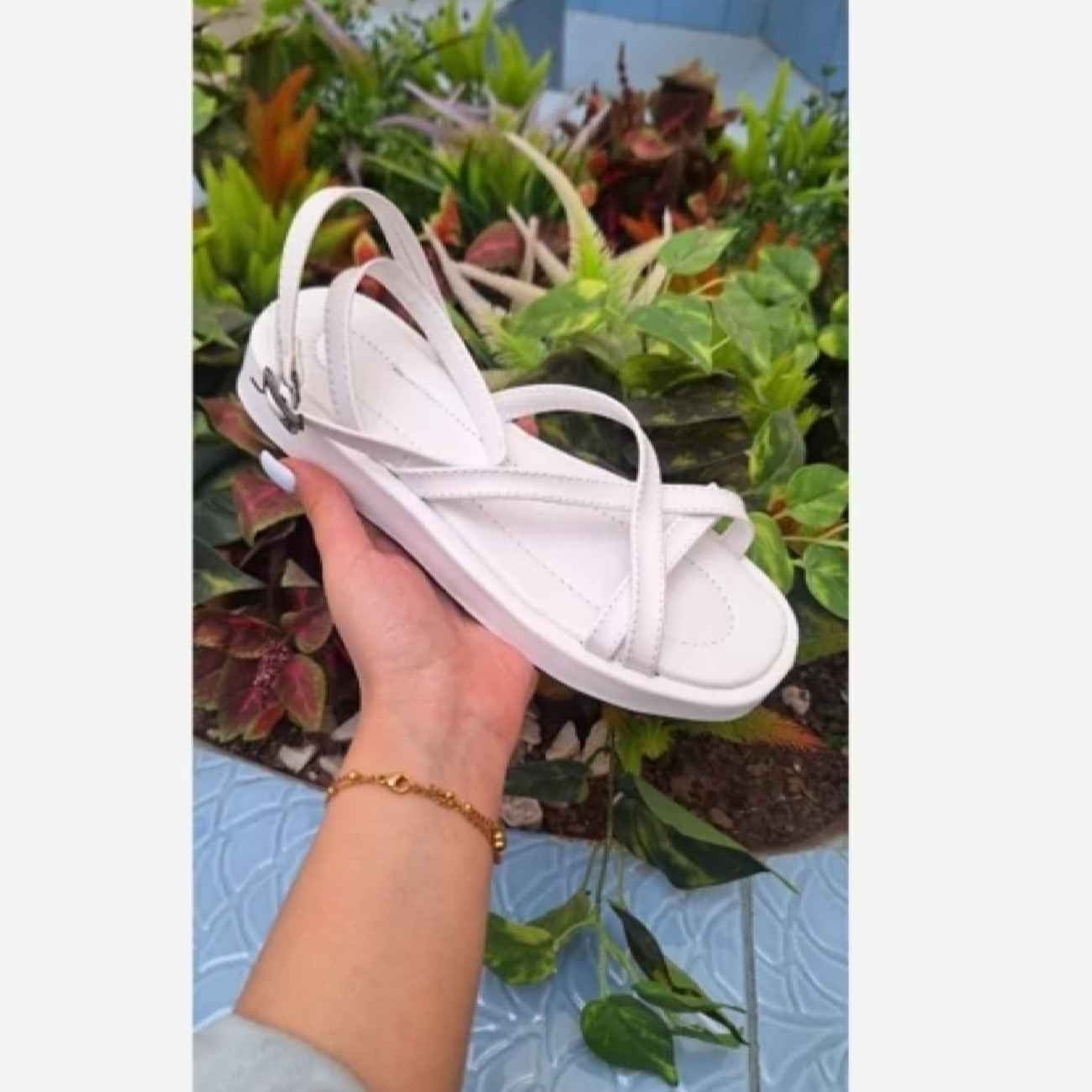 Sandale gladiateur respirante à lacets – Confort pour toute la journée