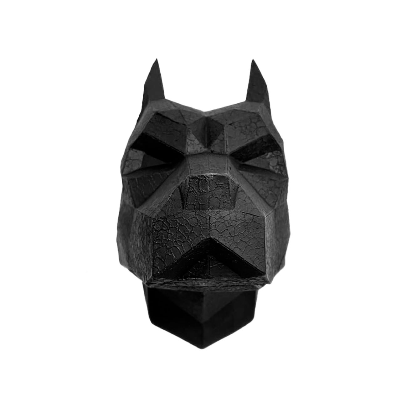 Ornement mural chien cubiste – Convient aux intérieurs créatifs