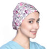 Bonnet chirurgical mignon & confortable pour femmes en santé – idéal pour longues gardes