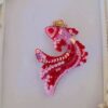 Broche poisson perlée élégante – une touche de charme