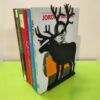 Serre-livres élégant cerf noir – design original pour espaces inspirés par la nature