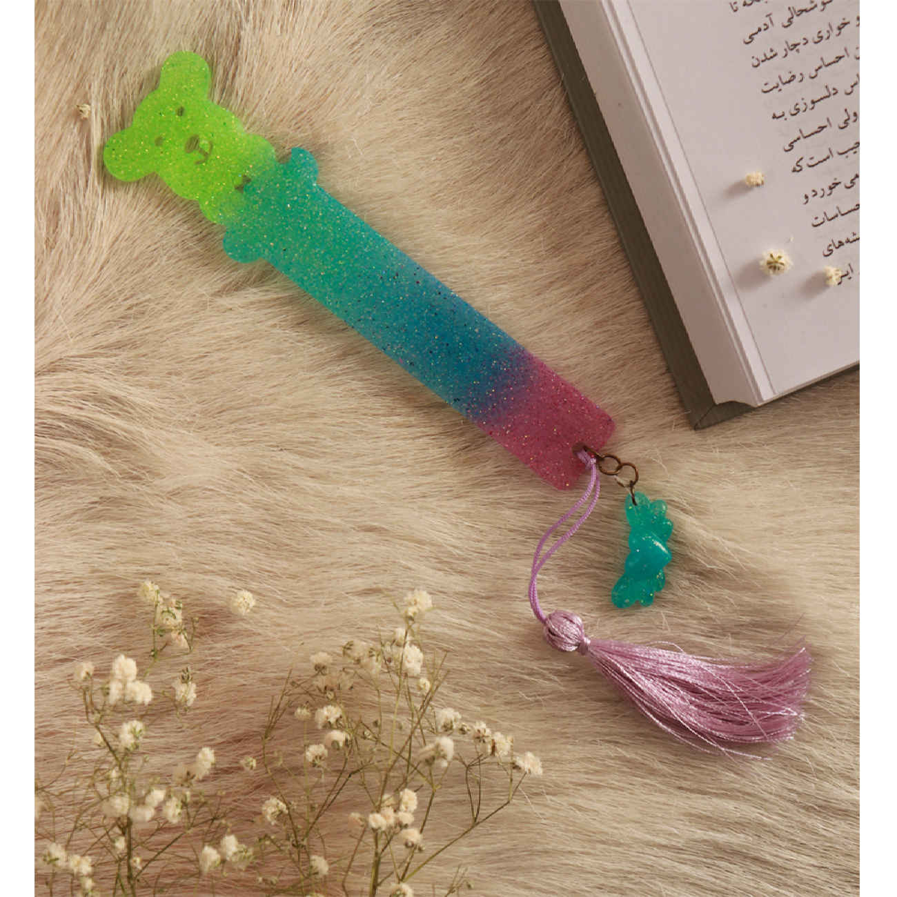 Marque-pages élégant en résine – Convient aux enseignants ou comme cadeau de remise de diplôme