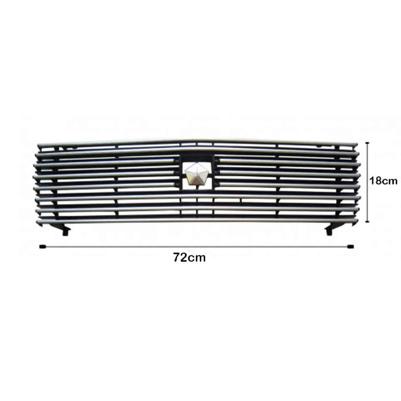 Grille avant avec garniture décorative – Installation facile, compatible Paykan