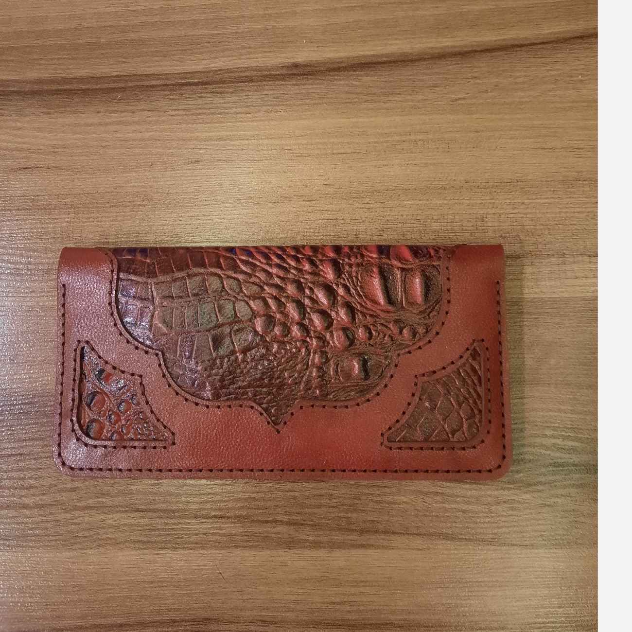 Portefeuille en Cuir à Coutures Main – Portefeuille Bifold Vintage pour Hommes & Femmes