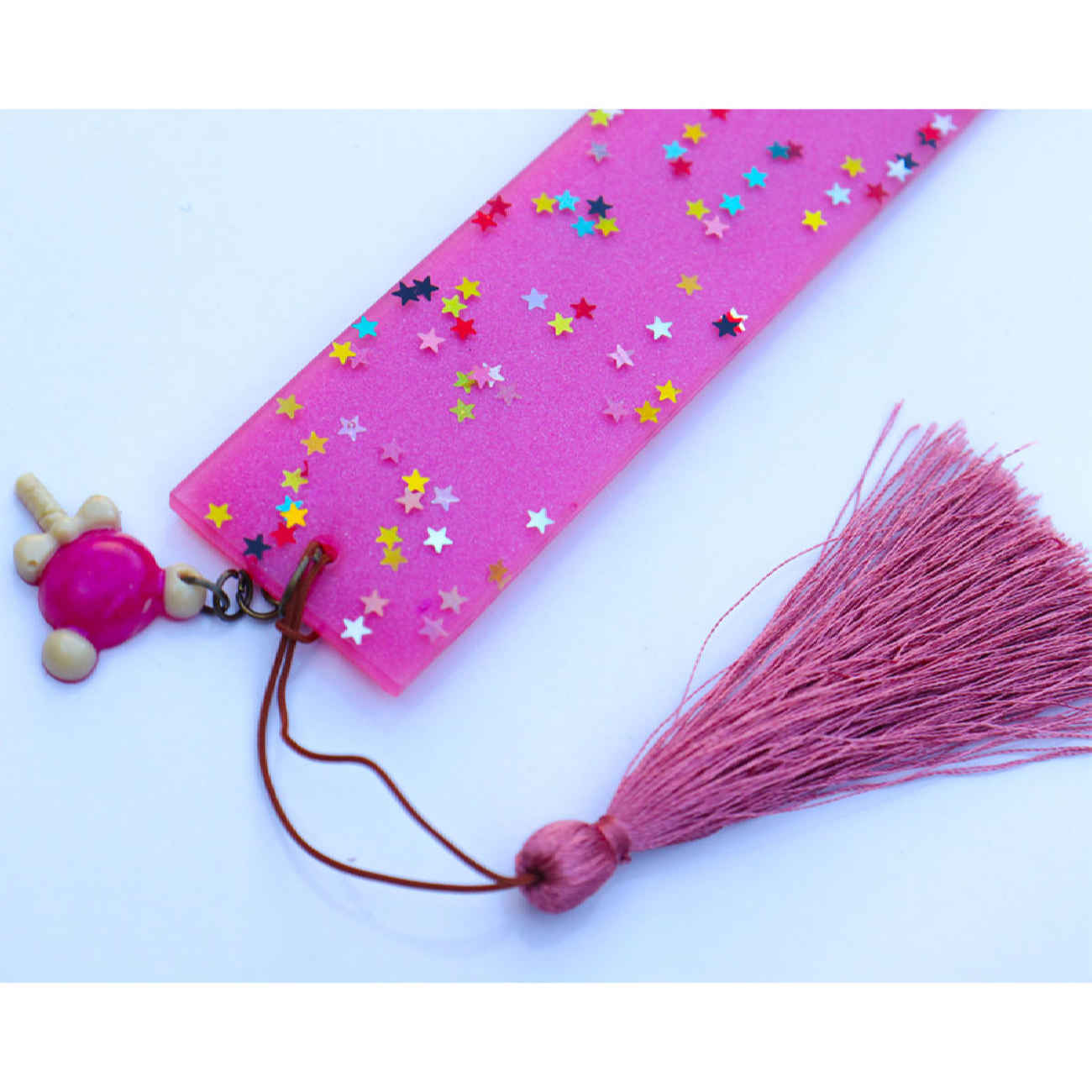 Marque-pages en résine fait main – Compagnon de lecture, marque-page en résine idéal pour enfants et adultes