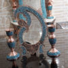 Medium-Sized-Turquoise-Inlay-Mirror-and-Candle-Holder-Set-–-Paransa-Brand-2
