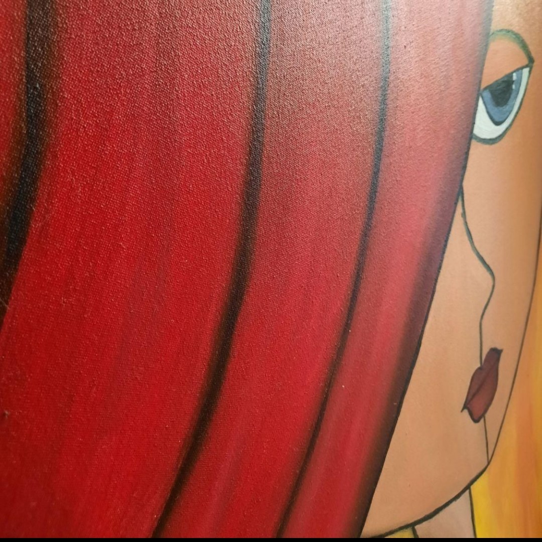 Œuvre originale de style cubiste – Convient aux amateurs d’art et décorateurs