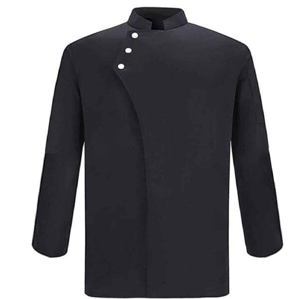 Veste de chef professionnelle à manches longues – unisexe, légère, respirante & durable