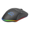 Souris de jeu sans fil rechargeable – clics silencieux, longue autonomie