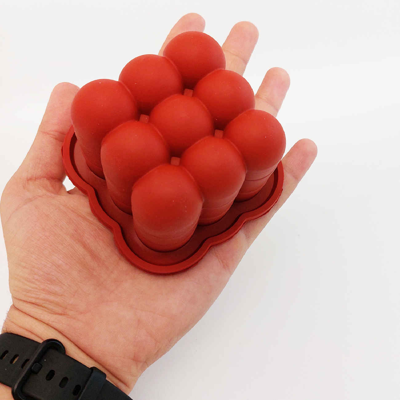 Moule en silicone pour bougie – Pour débutants et experts, design Rubik