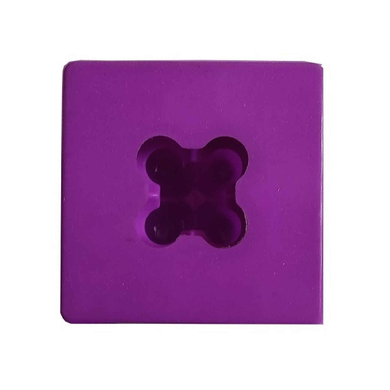 Moule en silicone pour fabrication de bougies – Démoulage facile et durable, motif Rubik