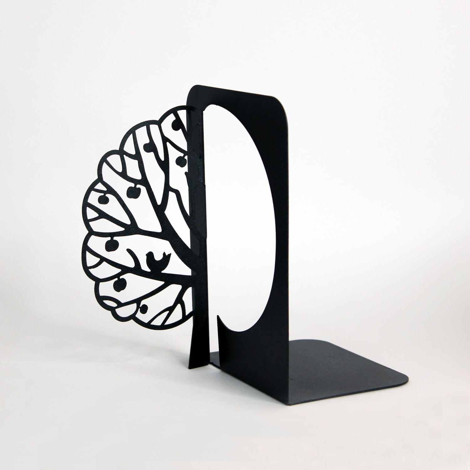 Serre-livres design arbre – adapté pour étagères à la maison, bureau ou étude