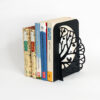 Serre-livres design arbre – adapté pour étagères à la maison, bureau ou étude