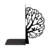 Serre-livres design arbre – adapté pour étagères à la maison, bureau ou étude