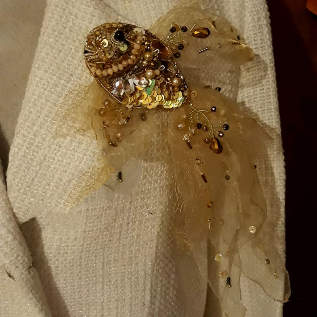 Broche poisson fantaisiste – accessoire coloré et ludique