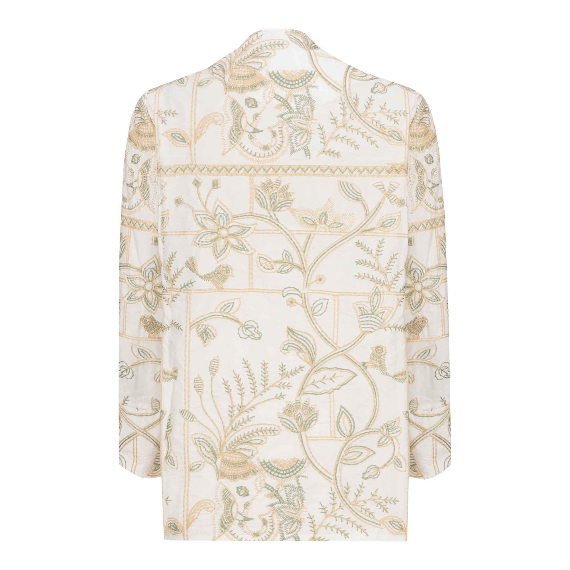 Manteau femme style blazer à encolure en V – Idéal pour cérémonies, couleur crème
