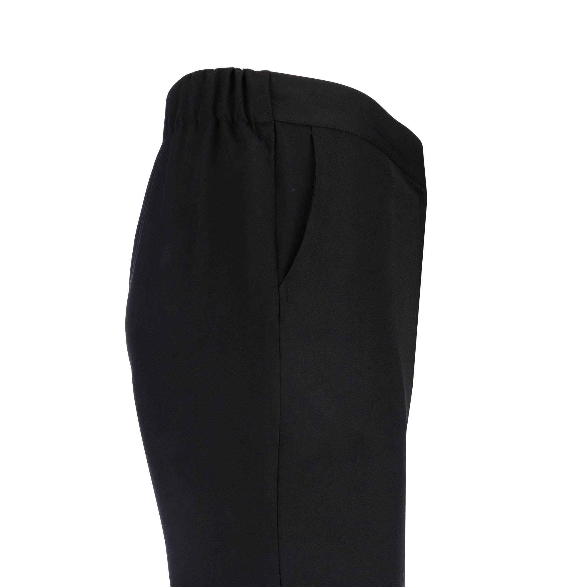 Ensemble Manteau et Pantalon pour femmes, modèle Zanus avec broderie – Noir