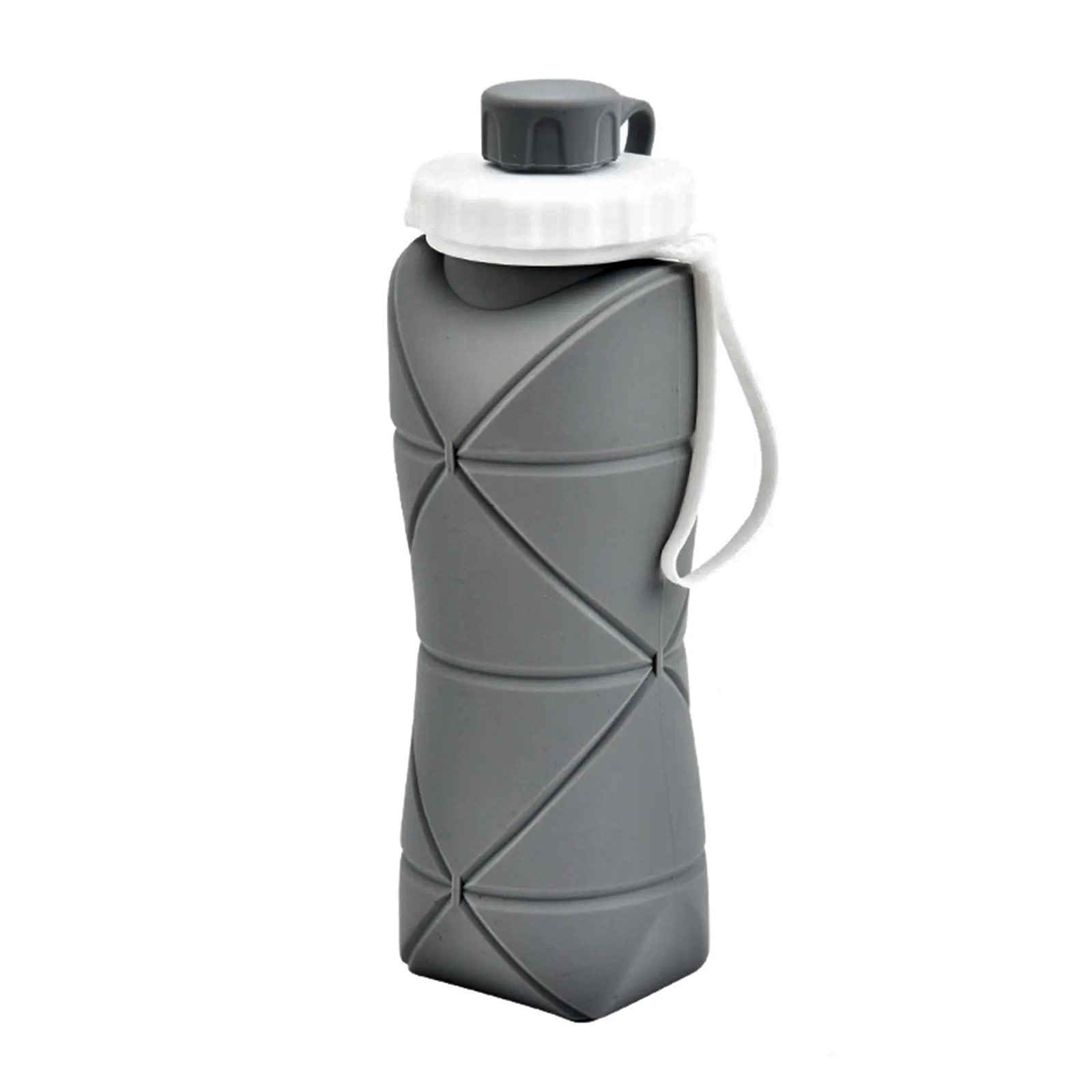 Bouteille en silicone pliable 0,6 L – design portable et gain de place