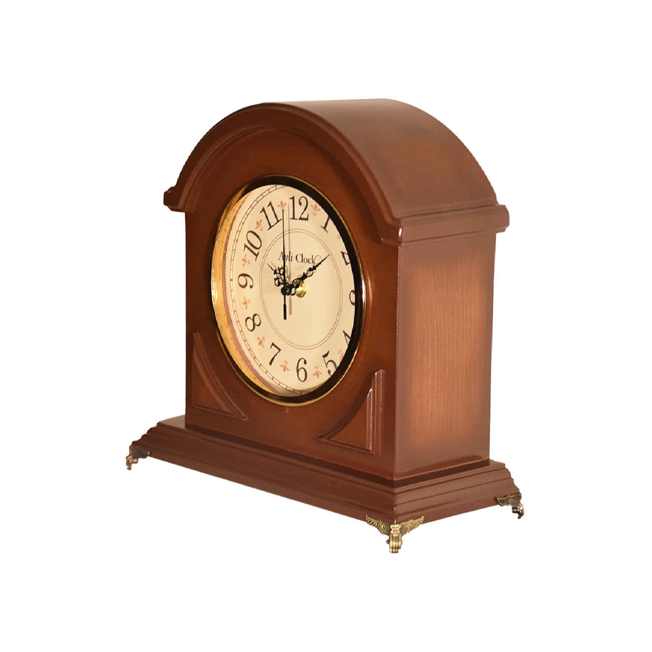 Une Touche de Vintage – L’Âme Chaleureuse et Boisée de l’Horloge Dre en Marron