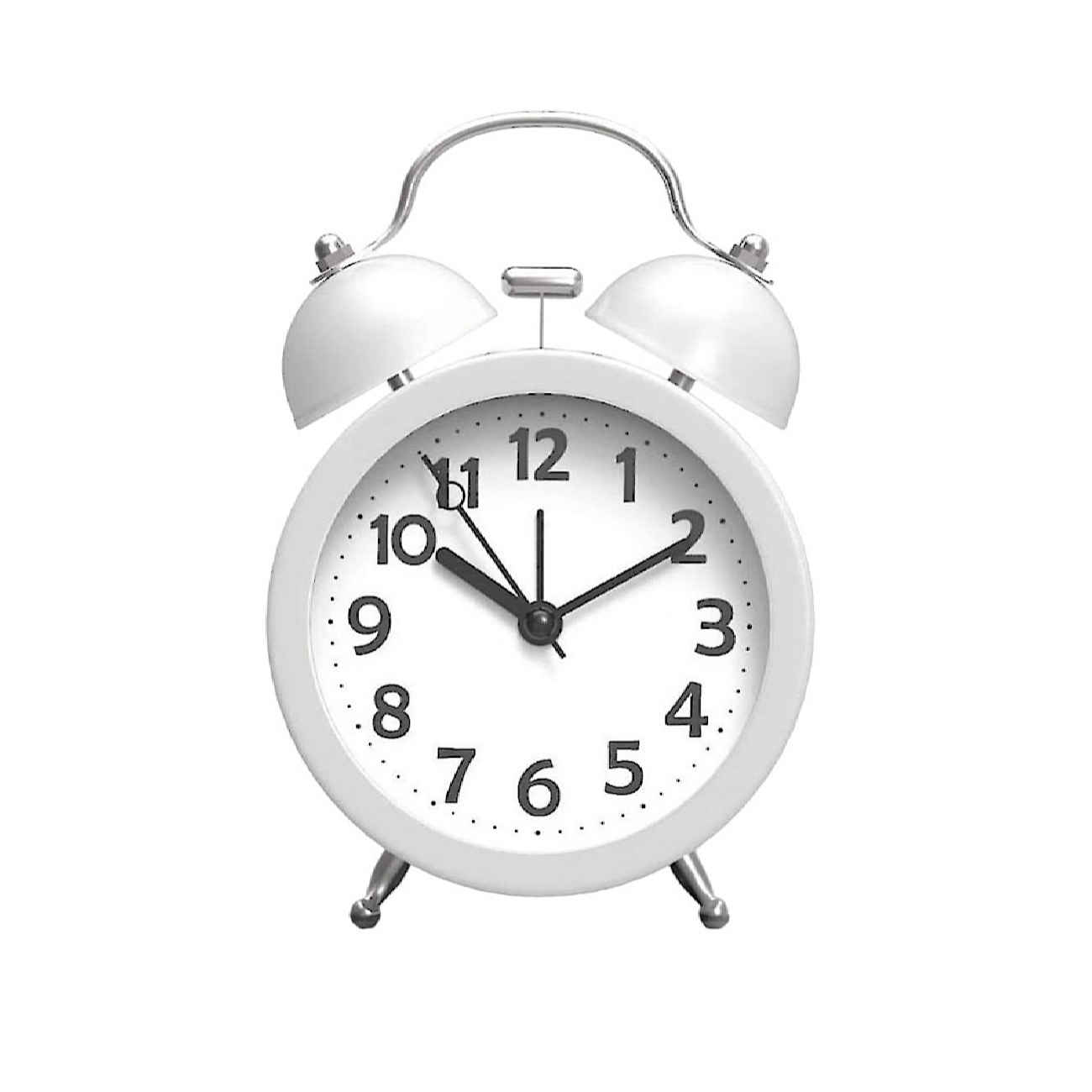 Réveil Classique à Double Cloche – Meilleur Réveil pour Grands Dormeurs
