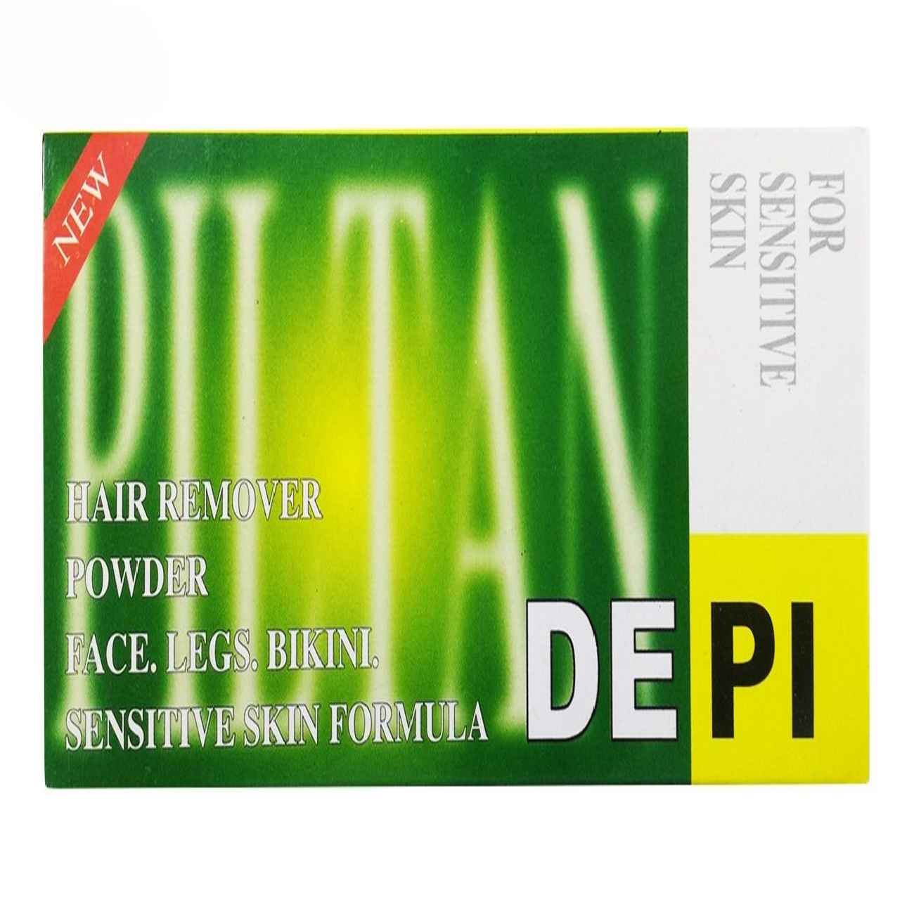 Poudre Dépilatoire “Depi” Modèle Appartement, Parfum Citron – 50g, Pack de 12