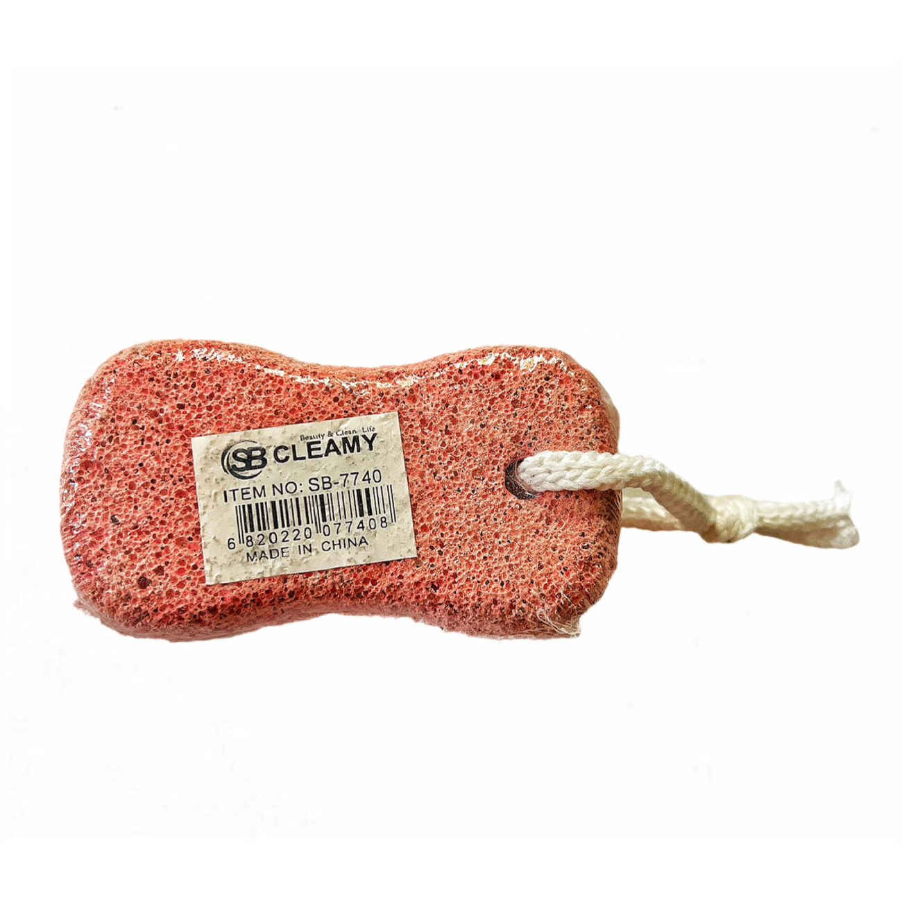 Pierre ponce en fibres synthétiques durable – pédicure maison et élimination des cellules mortes