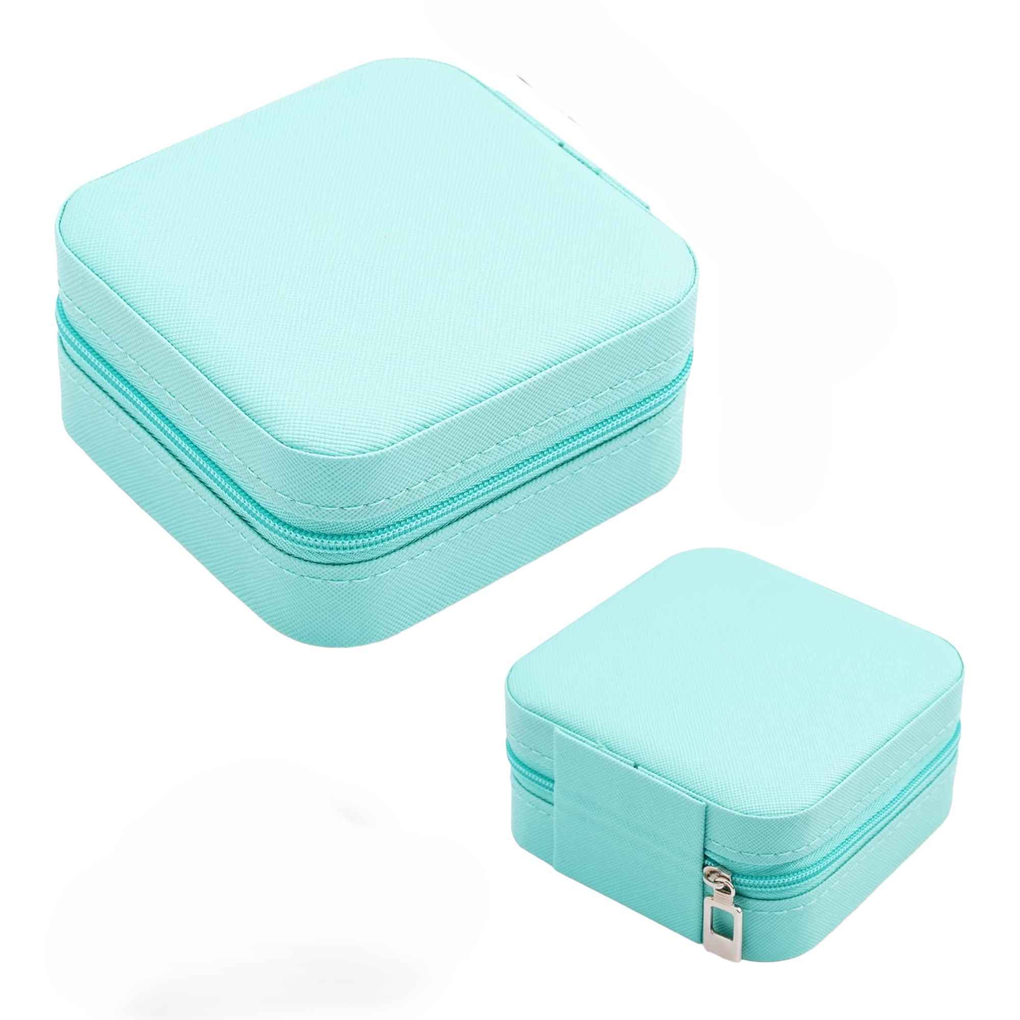 Boîte à bijoux élégante pour bagues, colliers et boucles d’oreilles – parfaite pour voyager