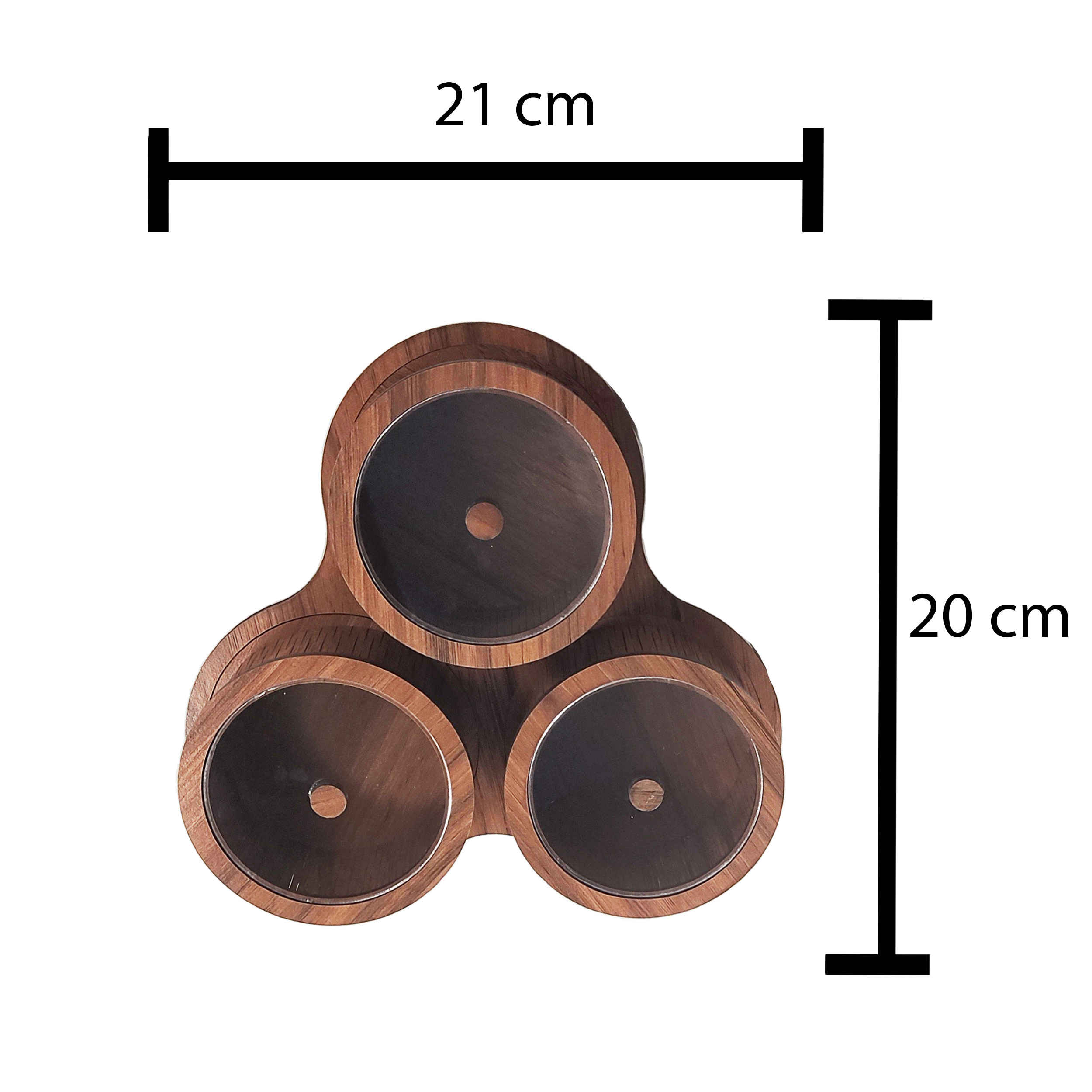 Boîte élégante de rangement pour noix – parfaite pour cuisine et table