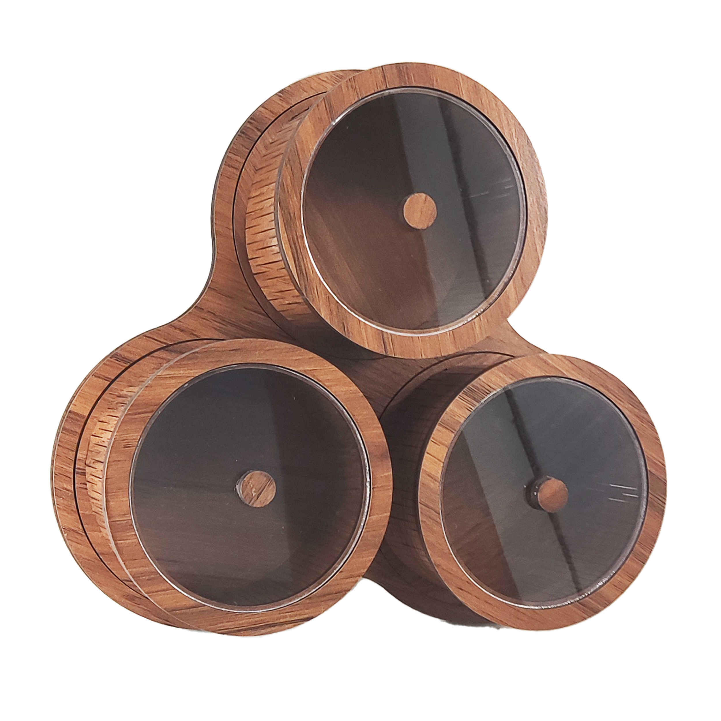 Boîte élégante de rangement pour noix – parfaite pour cuisine et table