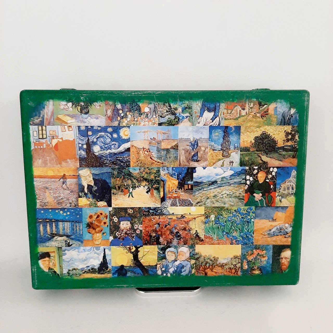 Porte-crayons en bois élégant – cadeau premium pour peintres et architectes