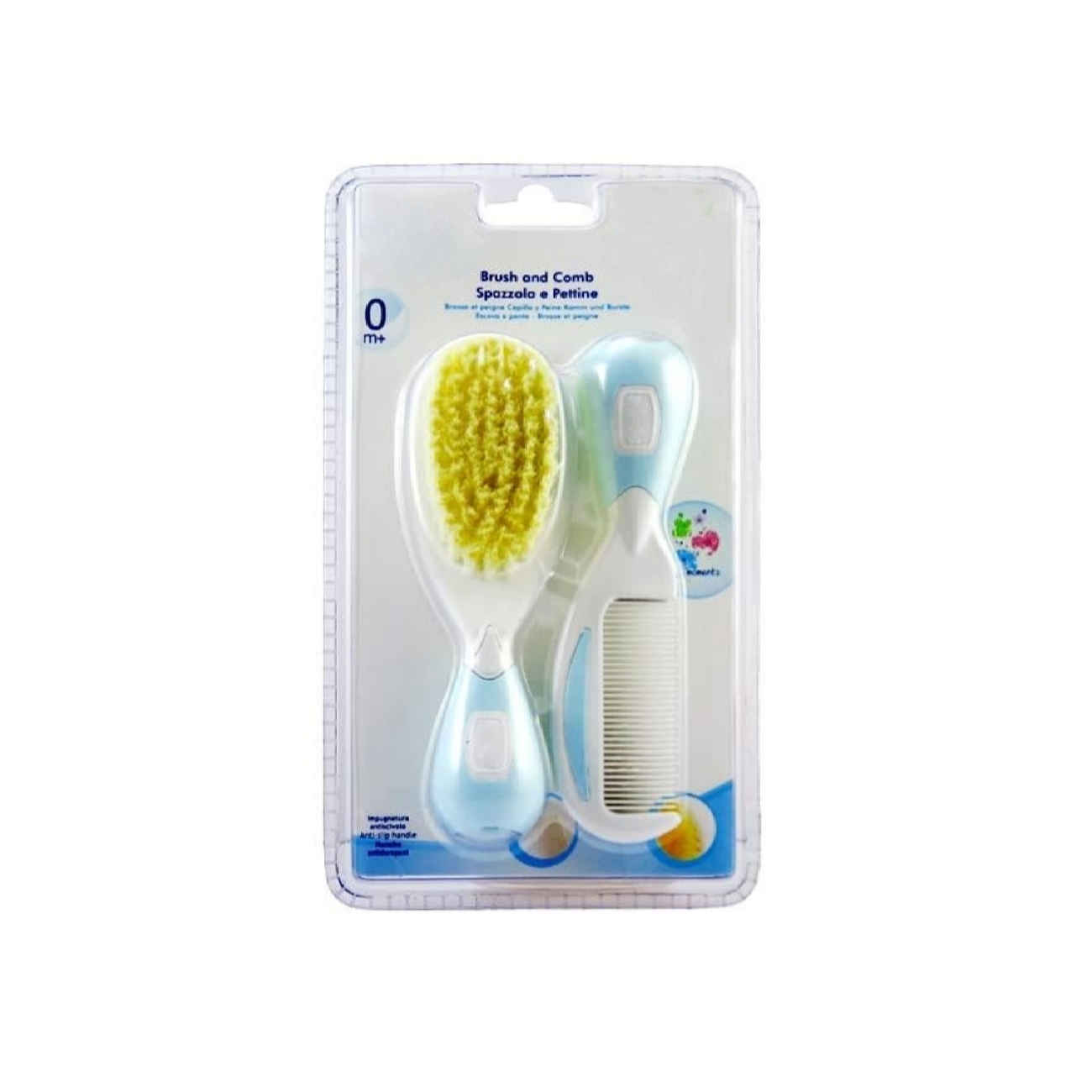 Set doux peigne et brosse pour bébé – idéal pour soins quotidiens et massage du cuir chevelu