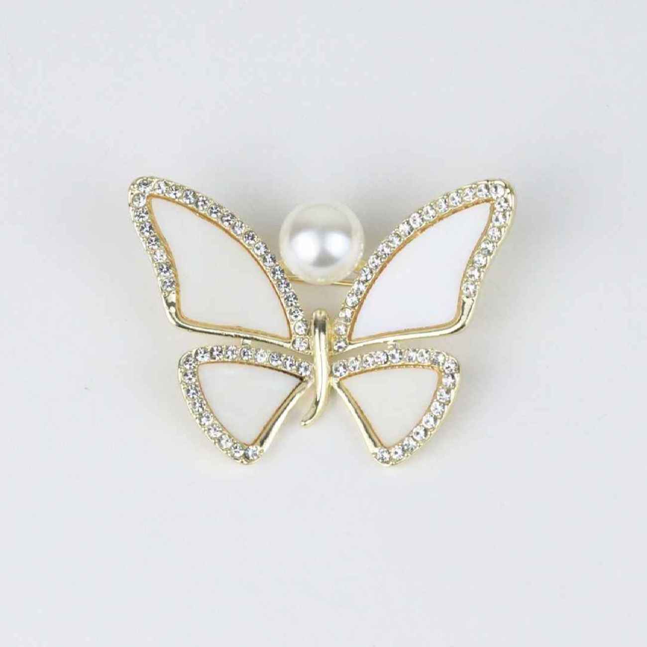 Broche Papillon Dorée Brillante – Faites Ressortir Chaque Tenue