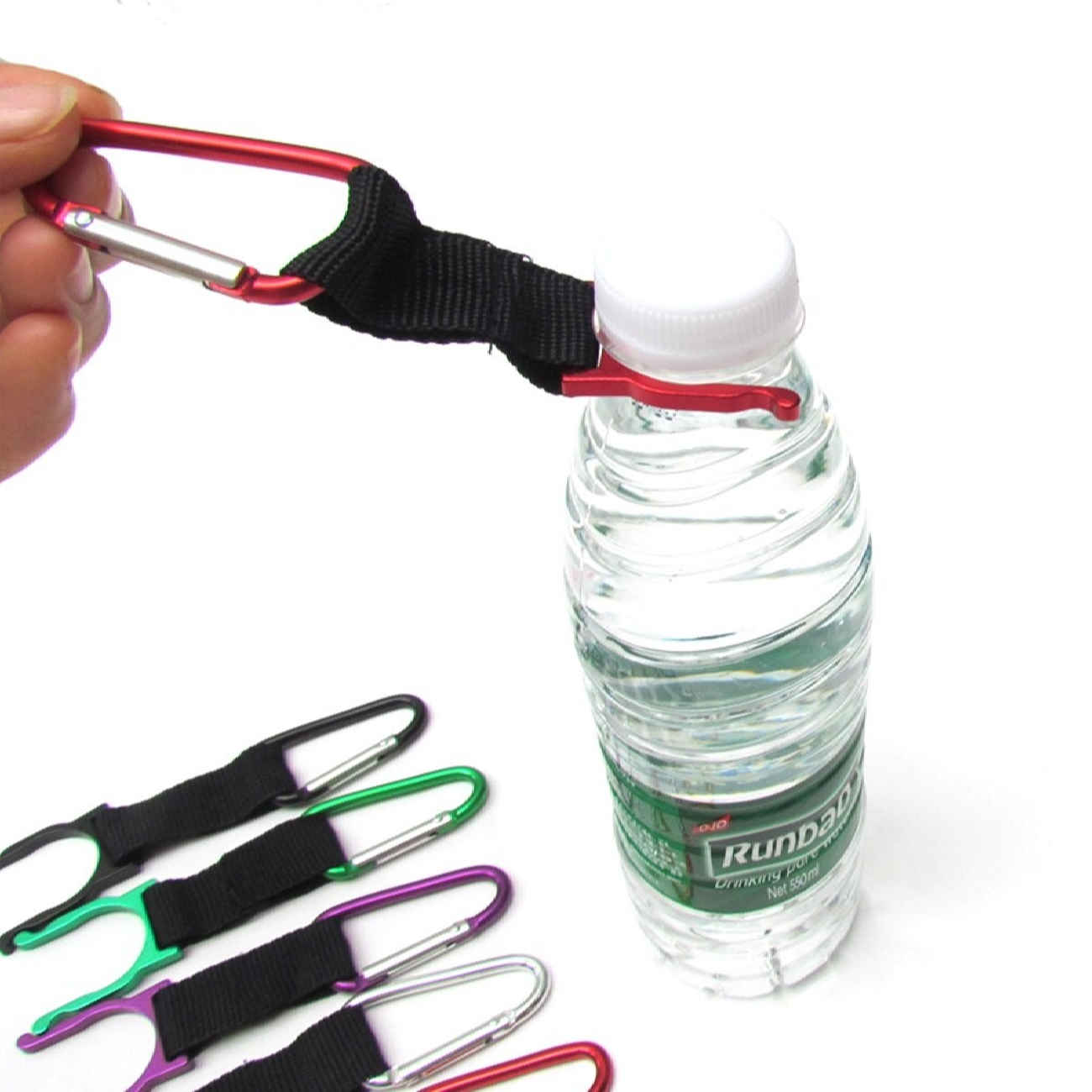 Porte-bouteilles mains libres, adapté pour voiture et aventures en plein air (x3).