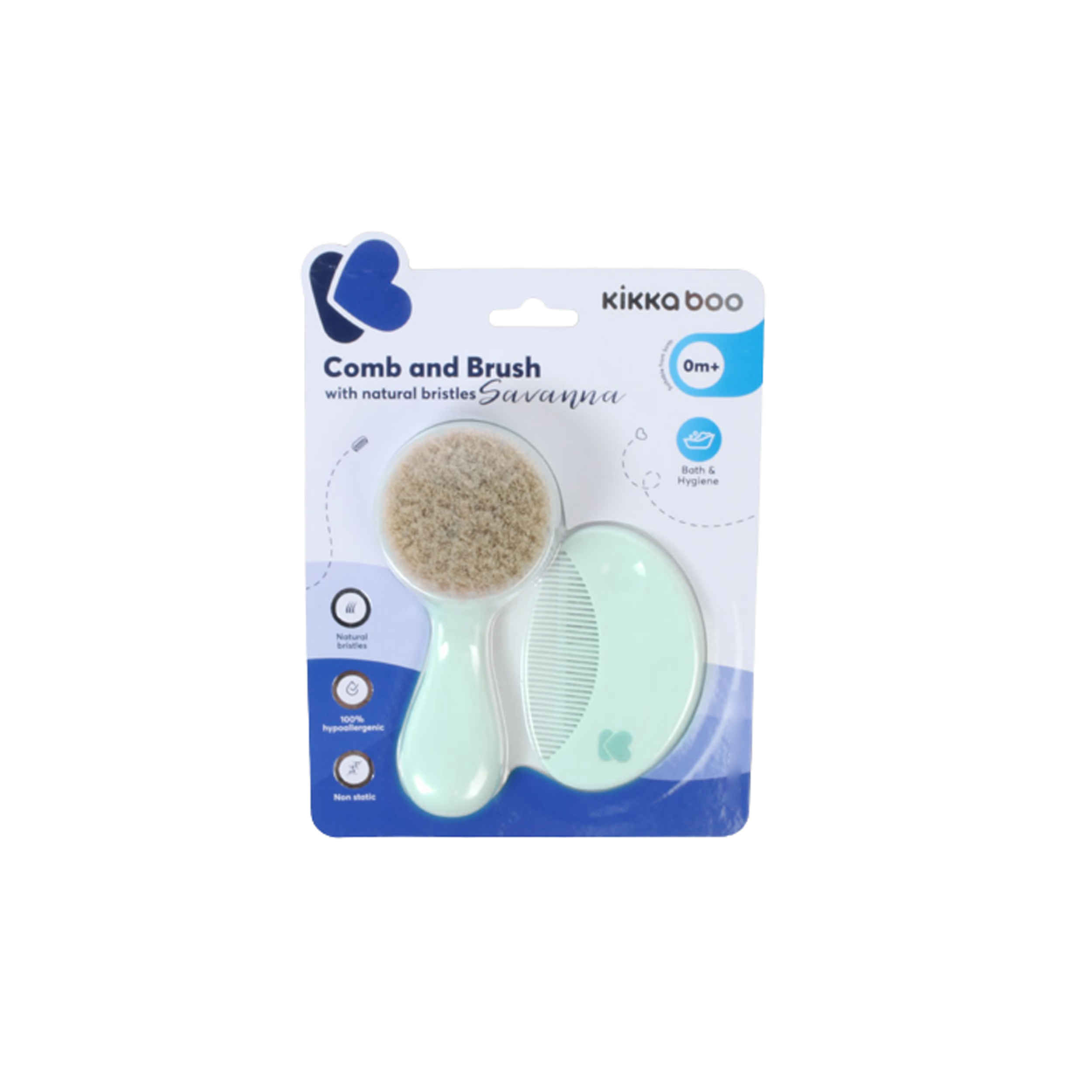 Set soins cheveux pour nourrissons – brosse et peigne doux, cheveux sans nœuds