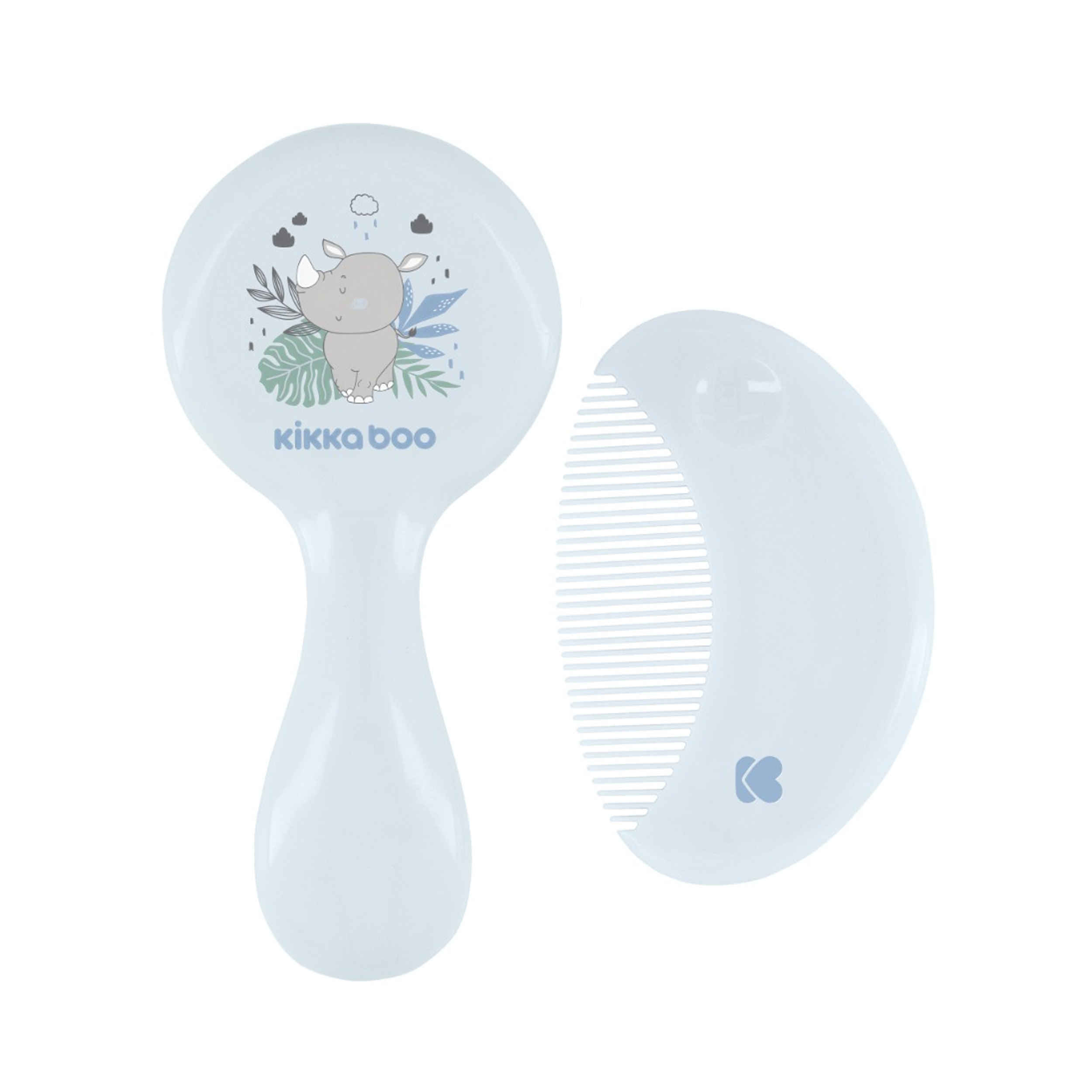 Set soins cheveux pour nourrissons – brosse et peigne doux, cheveux sans nœuds