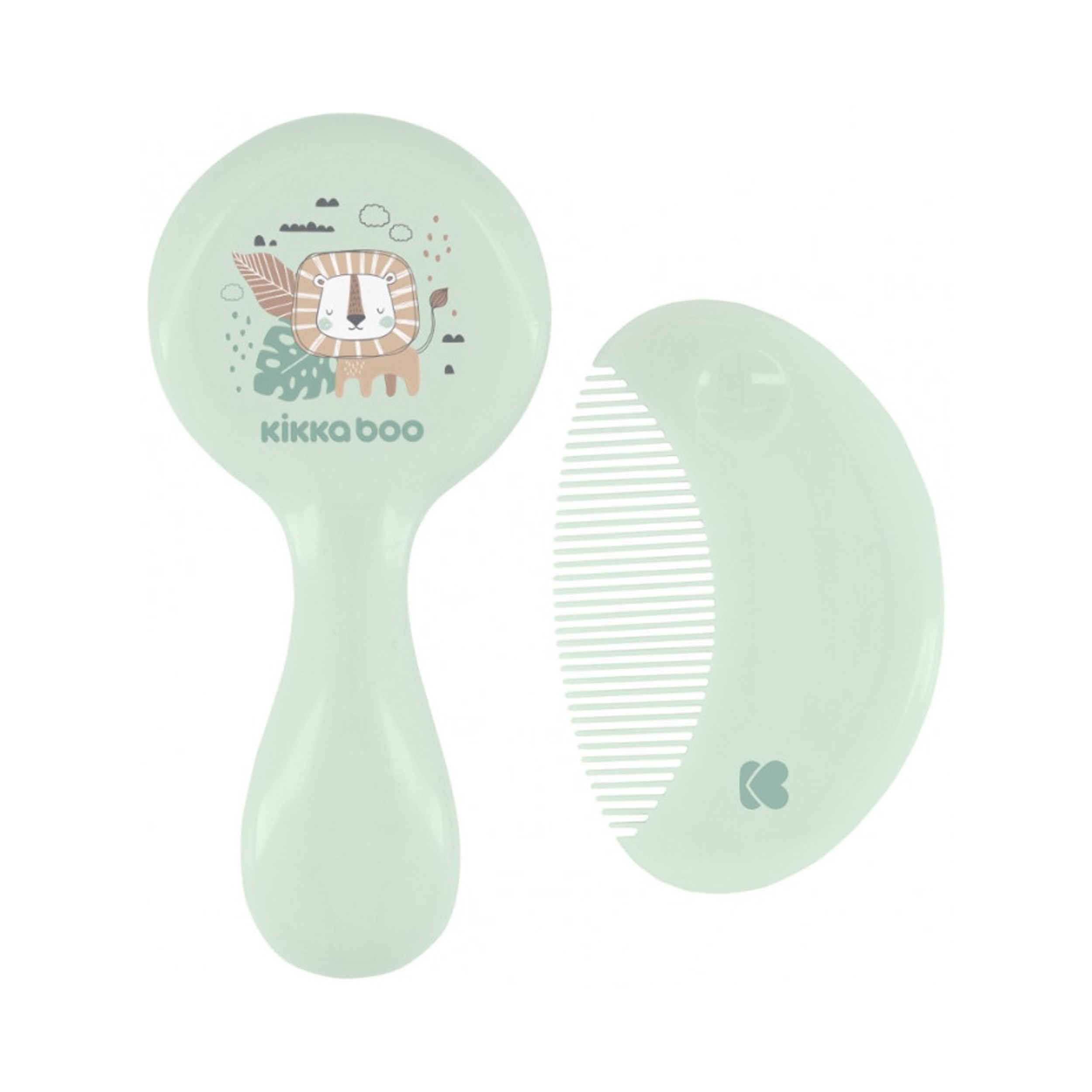 Set soins cheveux pour nourrissons – brosse et peigne doux, cheveux sans nœuds