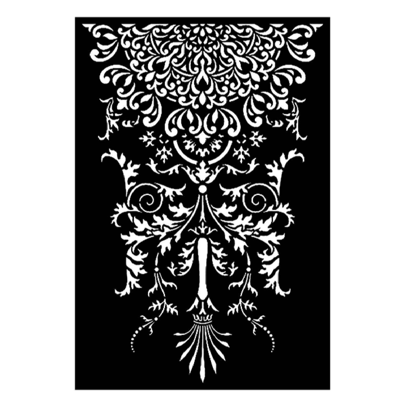 Pochoir mur mandala pour décoration moderne et espaces d’accent