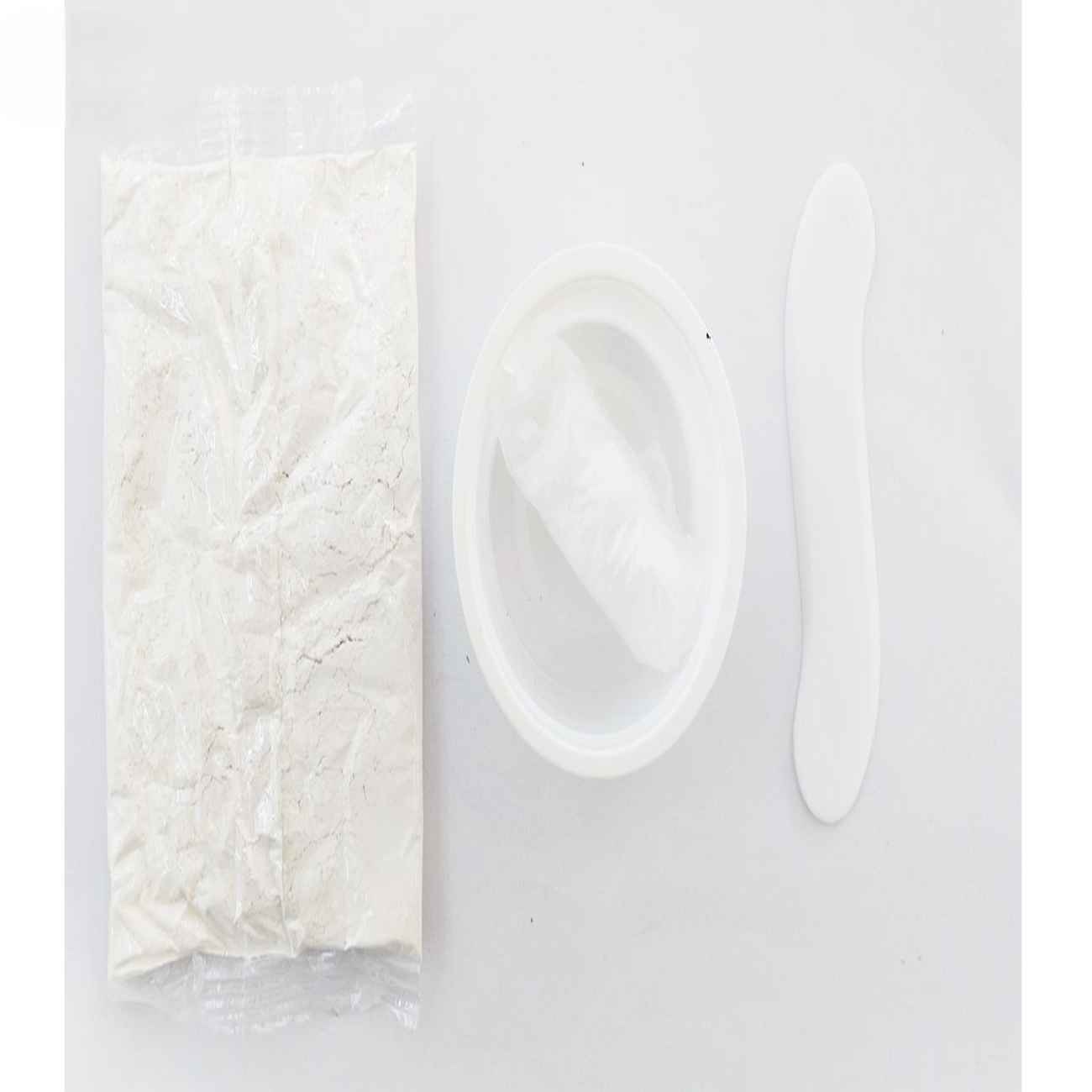 Poudre Épilation Inodore avec Coupelle, Gants et Spatule – 70 g (10x)