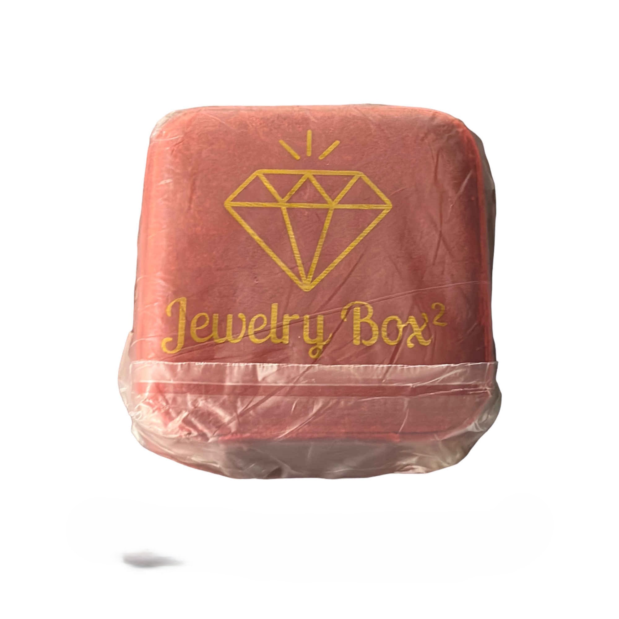 Boîte à bijoux portable en velours – idéale pour voyage, mariage et cadeaux