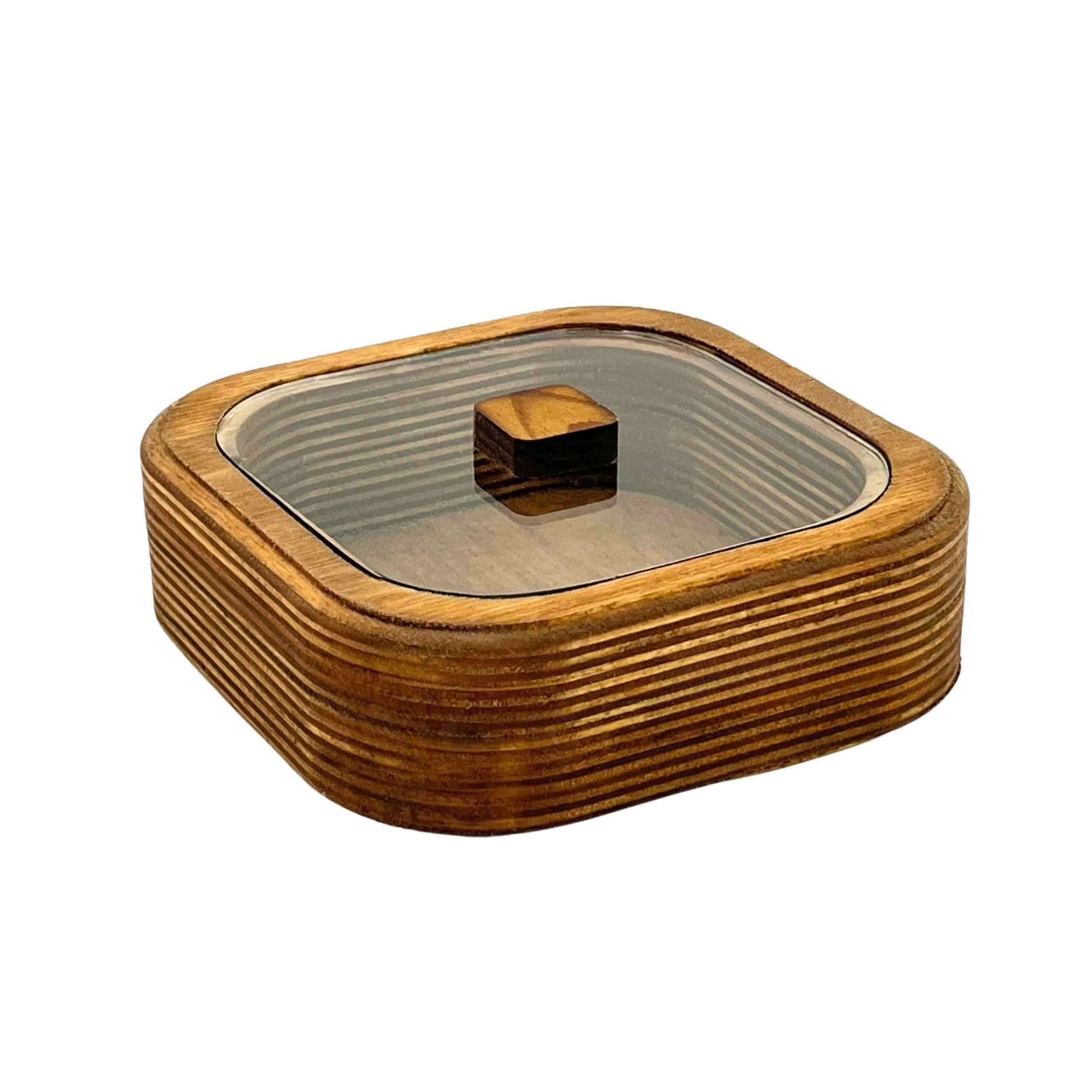 Boîte organisatrice en bois premium – rangement stylé pour maison et bureau