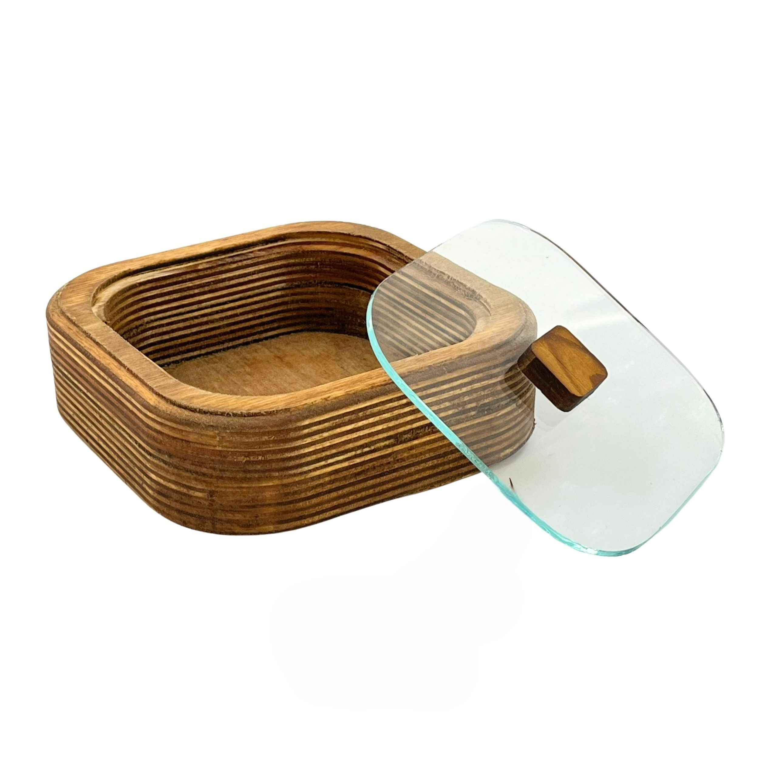 Boîte organisatrice en bois premium – rangement stylé pour maison et bureau