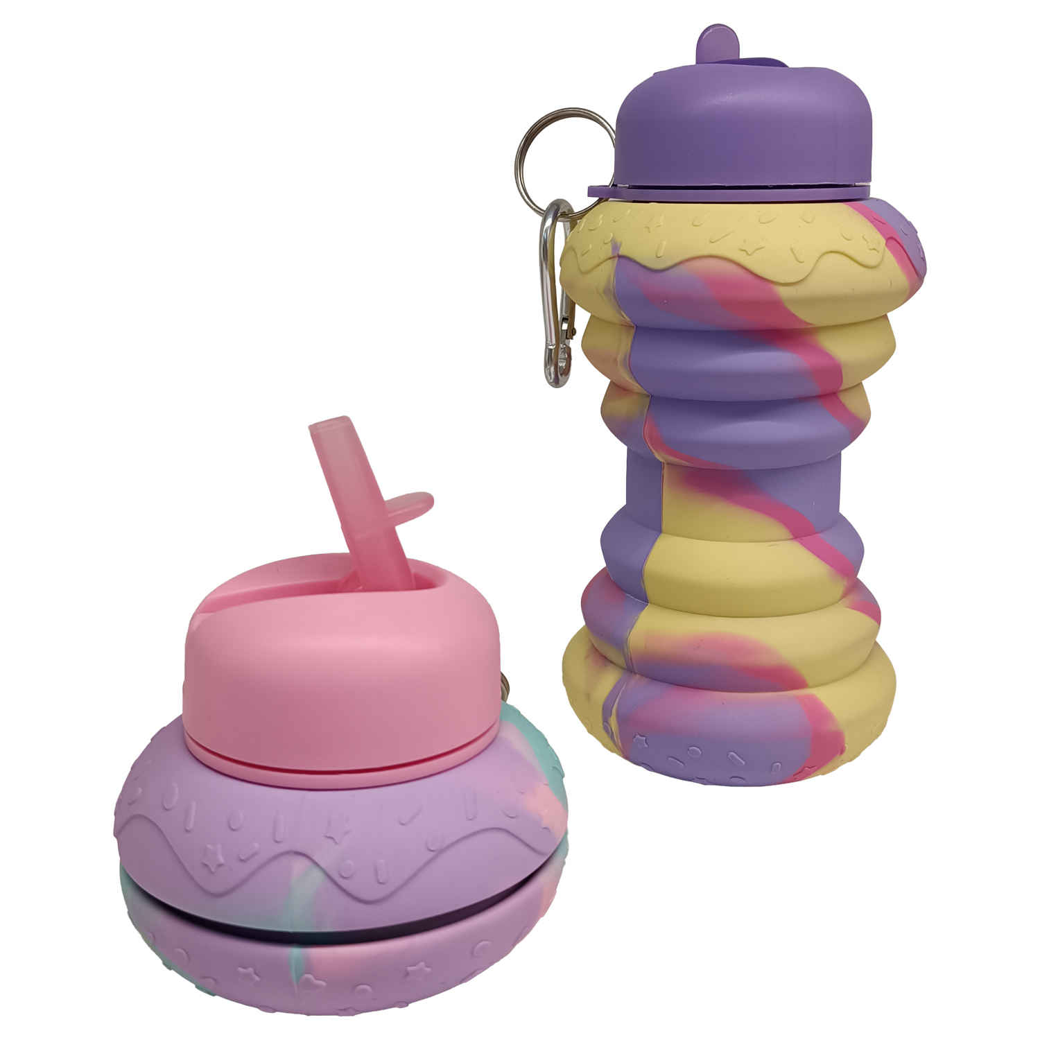 Bouteille en silicone – légère et pliable pour usage quotidien et voyage