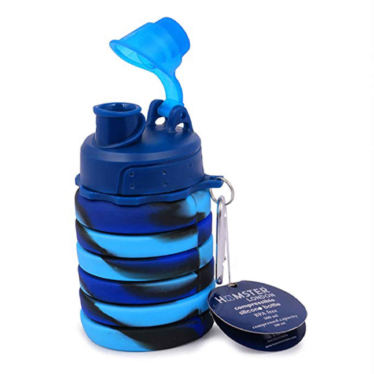 Bouteille en silicone pour enfants – sûre, pliable et facile à transporter