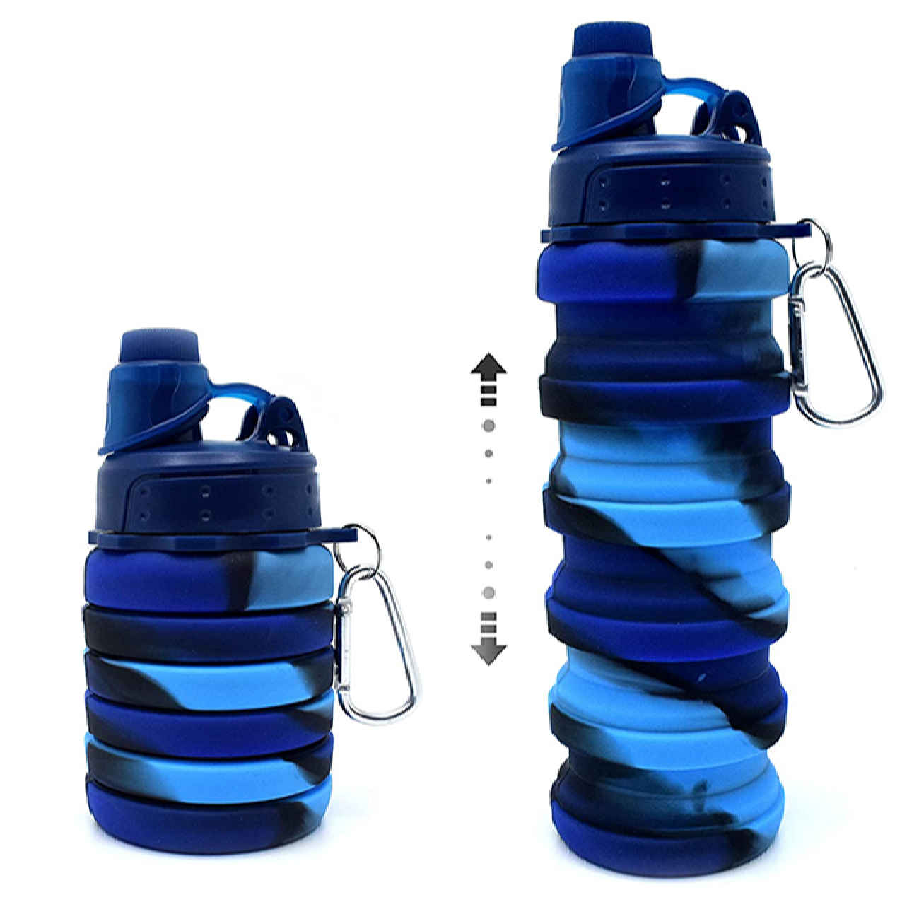 Bouteille en silicone pour enfants – sûre, pliable et facile à transporter