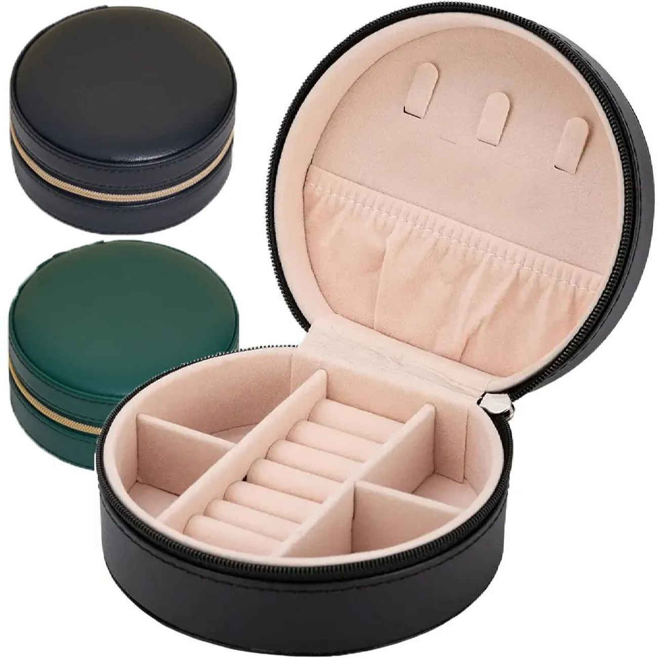 Boîte à bijoux pratique pour voyage – organisateur sécurisé pour déplacements