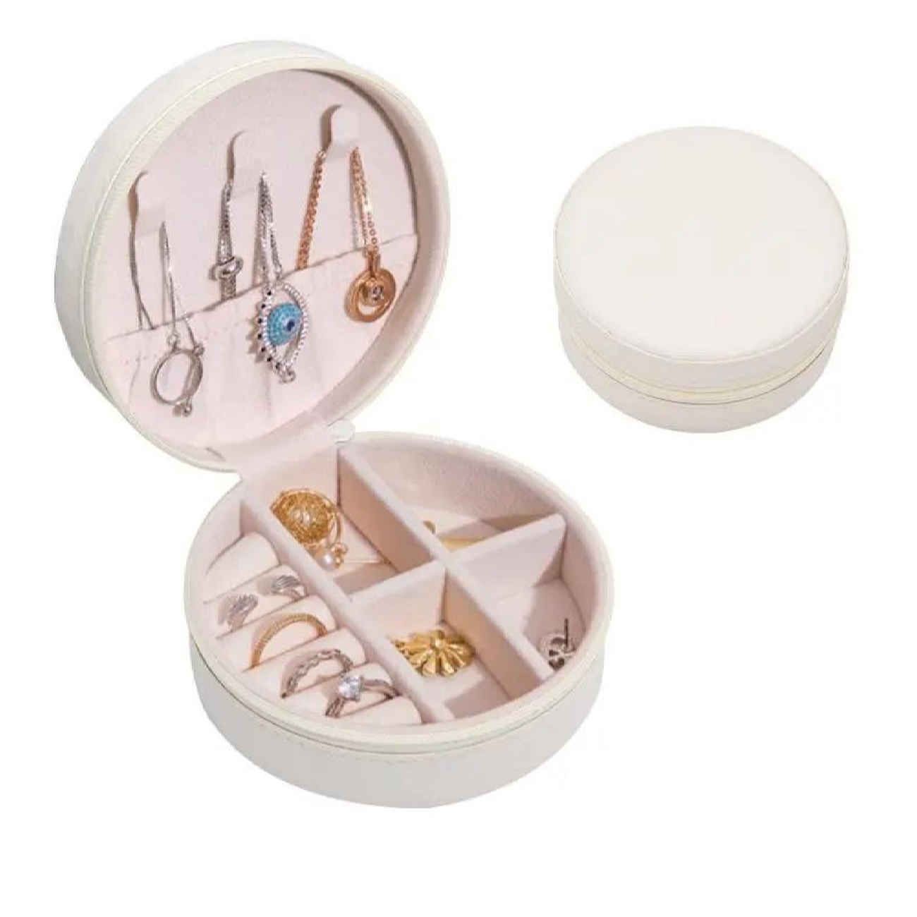 Boîte à bijoux pratique pour voyage – organisateur sécurisé pour déplacements